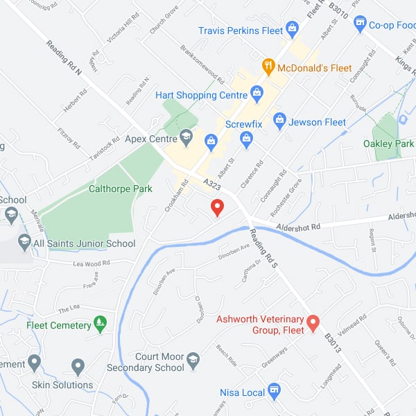 Map to Fleat Beauty Room - Your Local Salon